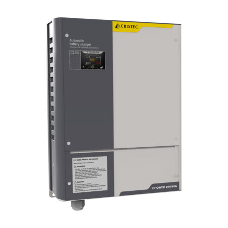 Cristec HPO24-45-CERT - Charger HPower AC-DC 24V-45A/3S, Approved