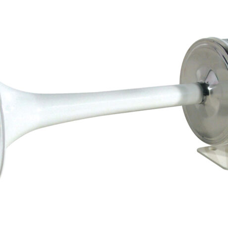 Marco TCE 12V - Mini electric horn, white brass
