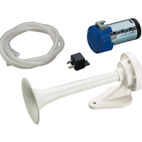 Marco TC1/P 12V - Mini horn, white ABS
