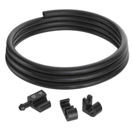 Roca Spray Kit for W10/12, 1100mm Tube (Plastic/Brass/Rubber - Black)