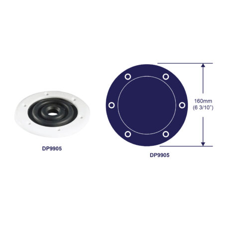 Whale Covered Deck Plate Kit (Plastic), for Mk5 Underdeck