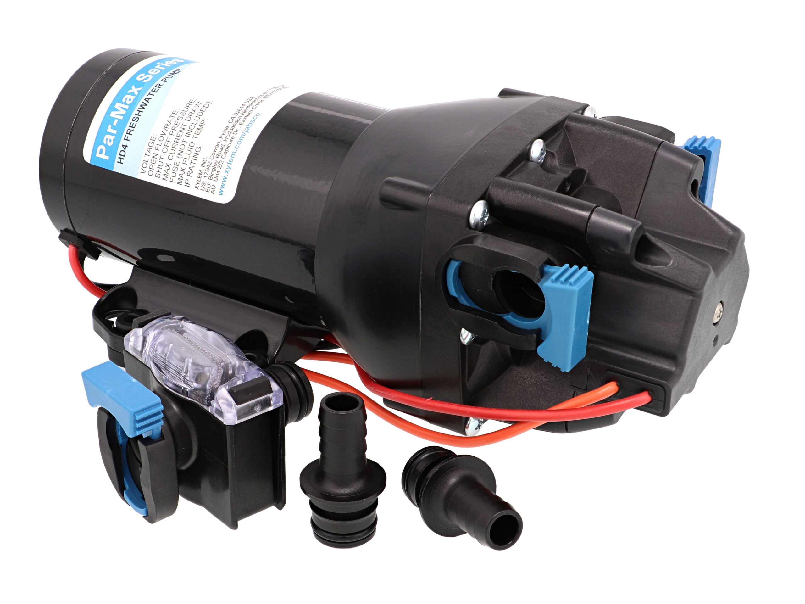 Jabsco Par-Max HD4 Fresh Water Pump, 12V - Image 2