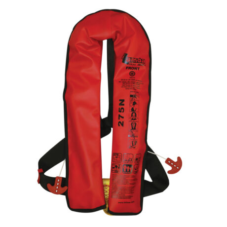 Lalizas Lamda Inflatable Lifejacket, Auto, 275N, SOLAS/MED-MER