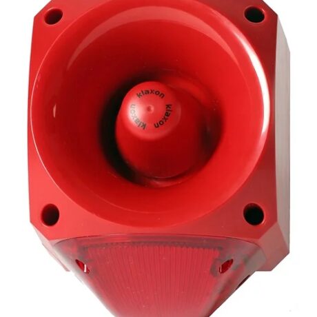 Klaxon Nexus 110 Sounder/Beacon, Red Lens Xenon