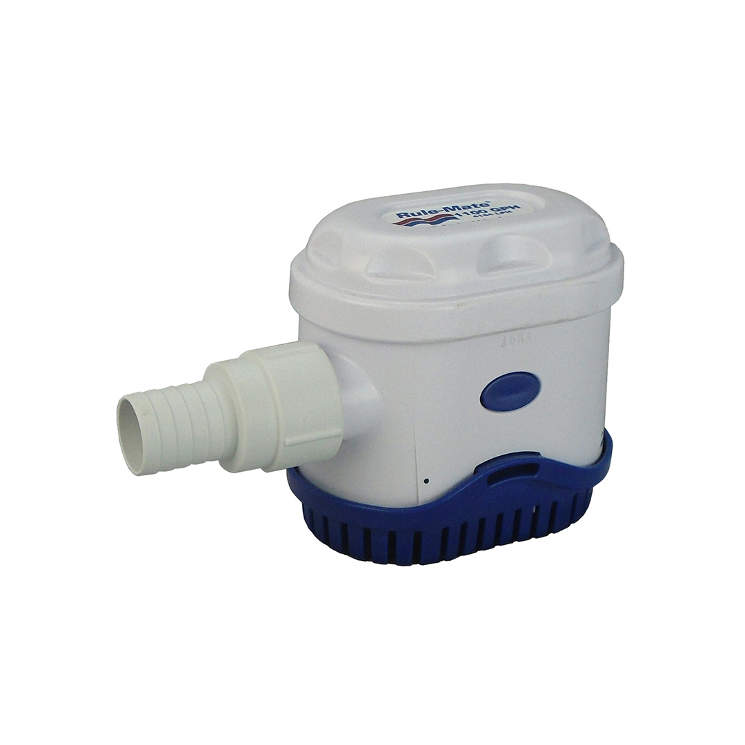 Rule-Mate Automatic Bilge Pump, 1100GPH, 24V (Solid State Switch)