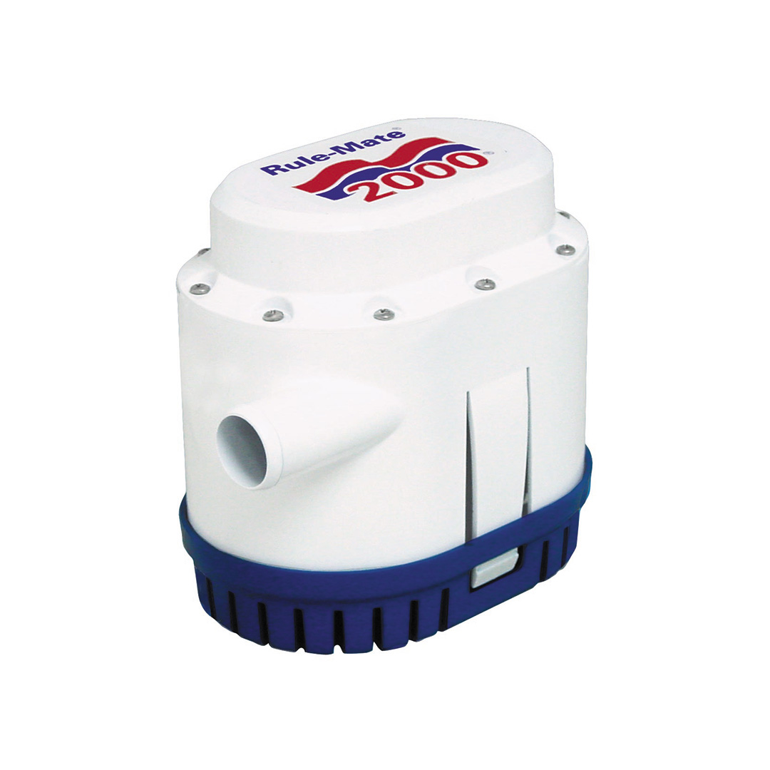 Rule-Mate Automatic Bilge Pump, 2000GPH, 24V (Dual Sensor)