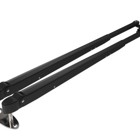 Roca Pantograph Arm W25/38, 470-750mm/18"-30" (AISI304 - Black)